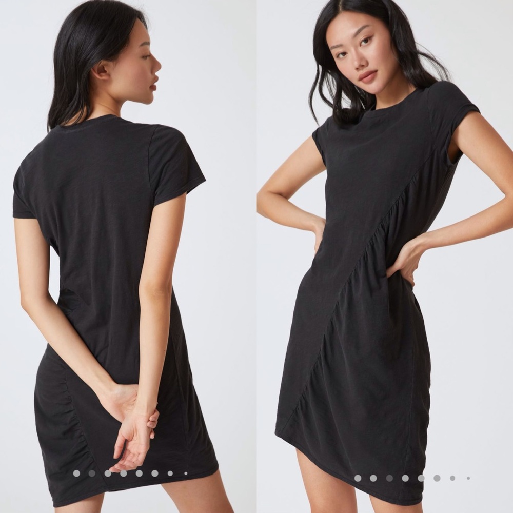 🎄FIRM PRICE🎄 Anthropologie T.La Ruched Tee mini dress - Picture 2 of 14